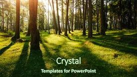  Presentation with enchanted forest - Audience pleasing PPT theme consisting of alps europe explore the world backdrop and a wine colored foreground