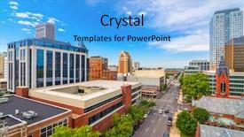  Presentation with alabama - Cool new theme with als - birmingham alabama usa downtown city backdrop and a light blue colored foreground