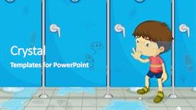  Presentation with vector - Audience pleasing presentation theme consisting of also available in my portfolio backdrop and a teal colored foreground