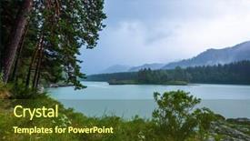  Presentation with republic day - Cool new theme with altai republic during rainy day backdrop and a tawny brown colored foreground