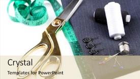  Presentation with tailoring - Colorful presentation enhanced with alteration - business suit tailoring isolated backdrop and a lemonade colored foreground