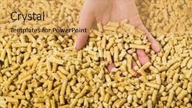  Presentation with alternative energy - Audience pleasing theme consisting of alternative energy for heating heating backdrop and a yellow colored foreground