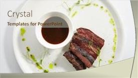  Presentation with alternative - Theme with alternative-grilled-skirt-steak-well background and a sky blue colored foreground