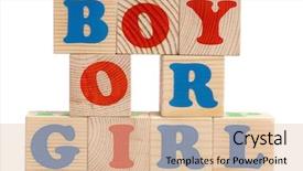  Presentation with jumbled words - Slides enhanced with alternative learning - boy or girl words formed background and a lemonade colored foreground