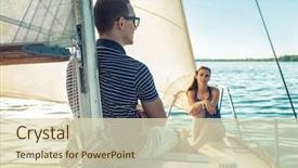  Presentation with love story - Presentation theme enhanced with alternative lifestyle concept - love story background and a  colored foreground