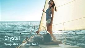  Presentation with love story - Beautiful presentation design featuring alternative lifestyle concept - love story backdrop and a  colored foreground