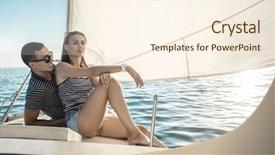  Presentation with love story - Presentation theme with alternative lifestyle concept - love story background and a  colored foreground