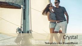  Presentation with love story - Beautiful presentation featuring alternative lifestyle concept - love story backdrop and a lemonade colored foreground