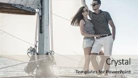  Presentation with love story - Cool new presentation with alternative lifestyle concept - love story backdrop and a lemonade colored foreground