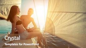  Presentation with love story - Slides consisting of alternative lifestyle concept - love story background and a  colored foreground