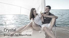  Presentation with love story - PPT theme having alternative lifestyle concept - love story background and a  colored foreground