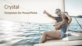  Presentation with love story - PPT theme having alternative lifestyle concept - love story background and a  colored foreground