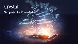  Presentation with nouvelle technologies de communication en santé - Audience pleasing PPT layouts consisting of alternative media - integrating the technologies backdrop and a  colored foreground