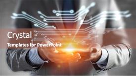  Presentation with turbine engine profile aviation technologies - Slide set enhanced with alternative media - integrating the technologies background and a coral colored foreground