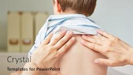  Presentation with alternative - Cool new slides with alternative-practitioner-or-physiotherapist-touches backdrop and a lemonade colored foreground