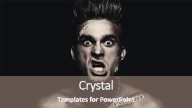  Presentation with antisocial - Colorful presentation enhanced with guy demonstrating antisocial behavior rudeness backdrop and a gray colored foreground