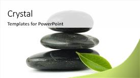  Presentation with alternative - Slides featuring alternative therapy and new life background and a white colored foreground