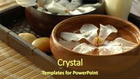  Presentation with alternative - Slides featuring alternative therapy background and a  colored foreground