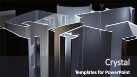  Presentation with aluminium - Slide deck featuring aluminium background and a dark gray colored foreground