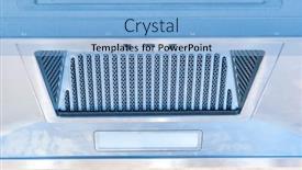  Presentation with filter - PPT theme enhanced with aluminum-mesh-filter-of-cooker background and a light blue colored foreground