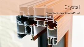  Presentation with bathroom - Cool new slide deck with aluminum-profile-for-window-door backdrop and a coral colored foreground