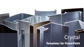  Presentation with bathroom - Theme enhanced with aluminum-profile-for-window-door background and a dark gray colored foreground