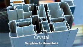  Presentation with bathroom - Beautiful PPT theme featuring aluminum-profile-for-window-door backdrop and a teal colored foreground