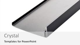  Presentation with company profile potrait - Theme having aluminum-profile-for-window-door background and a white colored foreground