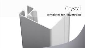  Presentation with bathroom - PPT theme having aluminum-profile-for-window-door background and a white colored foreground