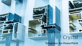  Presentation with bathroom - PPT layouts consisting of aluminum-profile-for-window-door background and a light blue colored foreground