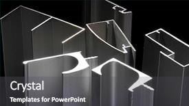  Presentation with bathroom - Slides having aluminum profile for window door background and a dark gray colored foreground