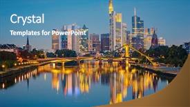  Presentation with night - Audience pleasing slide deck consisting of am mine at night germany backdrop and a  colored foreground