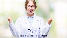  Presentation with pancasila indonesia coat of arms - Colorful theme enhanced with amazed for success with arms backdrop and a sky blue colored foreground