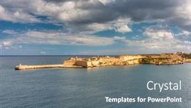  Presentation with architecture city - Slide deck having amazing-architecture-and-city-walls background and a gray colored foreground