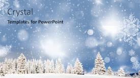  Presentation with amazing - PPT layouts having amazing christmas background with snowy firs winter landscape background and a light blue colored foreground