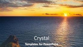  Presentation with ireland - Slide deck featuring amazing-cliffs-of-moher background and a ocean colored foreground