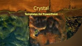  Presentation with tuscany - Theme enhanced with amazing-colorful-typical-landscape background and a tawny brown colored foreground