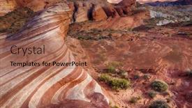  Presentation with wave - Slides consisting of amazing-colors-and-shape background and a red colored foreground