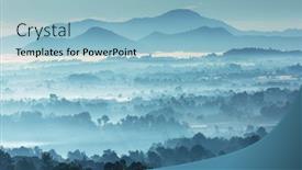  Presentation with guatemala - Beautiful presentation theme featuring amazing-mountains-landscape-in-guatemala backdrop and a light blue colored foreground