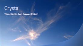  Presentation with amazing - Presentation consisting of amazing-natural-bright-dramatic-sky background and a ocean colored foreground