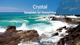  Presentation with amazing - Cool new slides with new south wales - amazing ocean at the kingscliff backdrop and a teal colored foreground