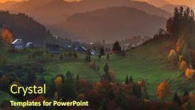  Presentation with autumn morning - 