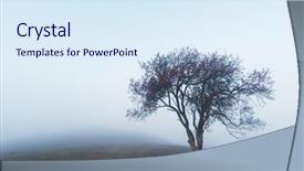  Presentation with mountains fantasy abstract nature landscape - Colorful presentation enhanced with amazing scene on autumn mountains backdrop and a sky blue colored foreground