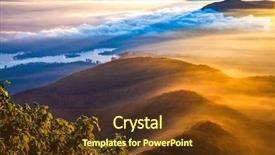  Presentation with sri lanka - Amazing PPT layouts having pada or adam's peak backdrop and a tawny brown colored foreground