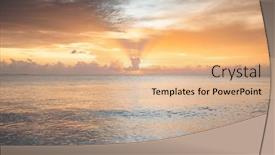  Presentation with tropical beach sunset - 
