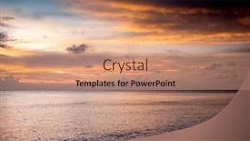  Presentation with tropical beach sunset - 