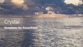  Presentation with island sunset - 