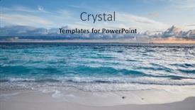  Presentation with island sunset - 