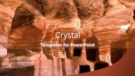  Presentation with swirls - Audience pleasing slides consisting of amazing swirls and bands of colour in the sandstone at petra in jordan are exposed in a side-chamber of one of the ancient tombs the colours are caused by salts of metals backdrop and a crimson colored foreground