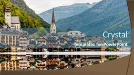  Presentation with amazing - PPT theme enhanced with amazing-view-of-greatly-designed background and a ocean colored foreground